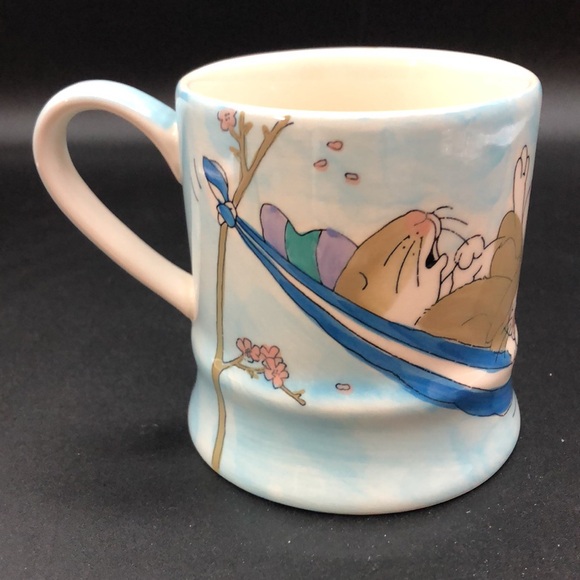 Whittard of Chelsea - Rabbits in Hammock by Nick Bateman Bunnies in Hammock Mug - Picture 3 of 7